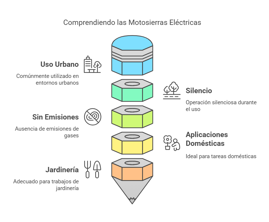 Los tipos de motosierras que existen